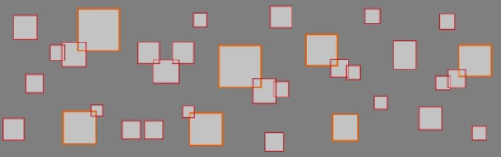 Pattern tecnico del design Riquadri