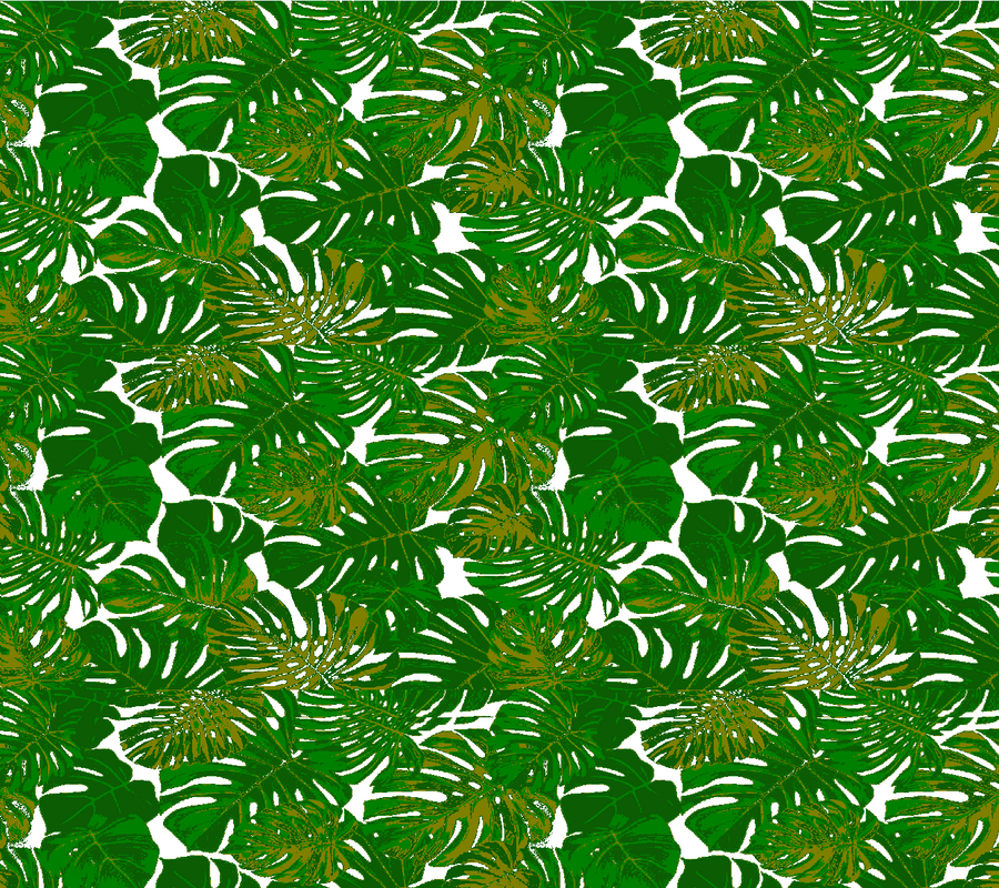 Pattern tecnico del design Monstera