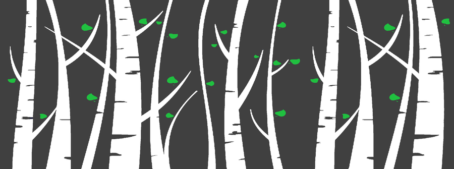 Pattern tecnico del design Bosco d'Autunno