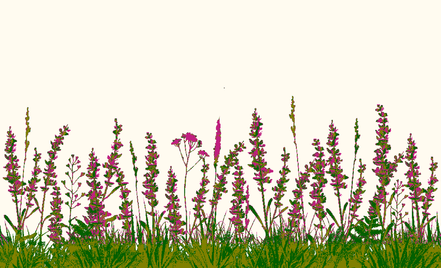 Pattern tecnico del design Lavanda