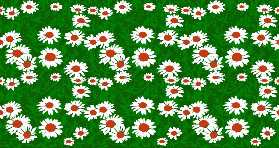 Pattern tecnico del design Margherite